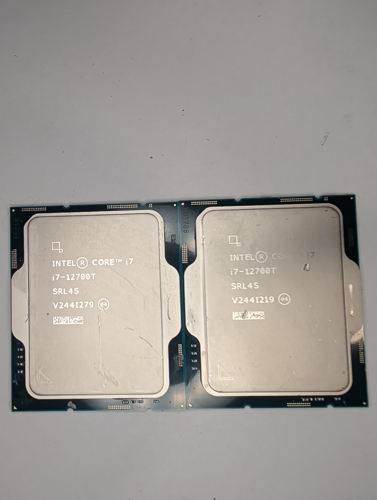 Intel Core i7-12700T SRL4S Desktop CPU see pictures for details