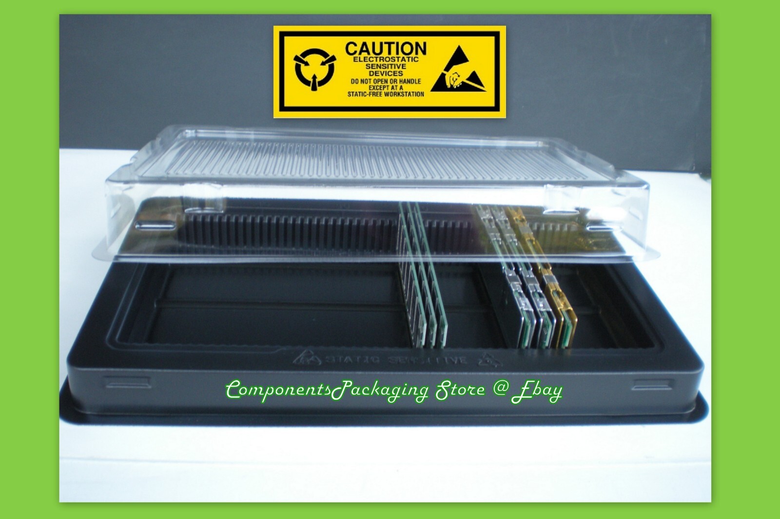 DDR DIMM Memory Packaging Case for Server Desktop Modules - 20 Trays fits 1000