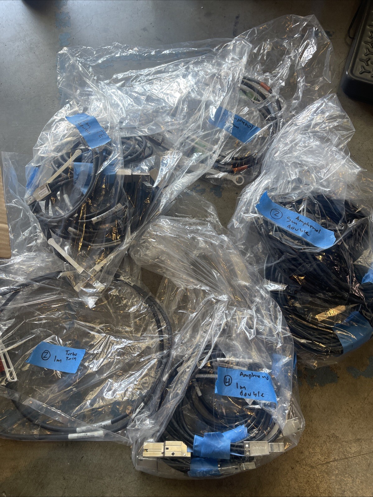 Mix lot EMC network cables
