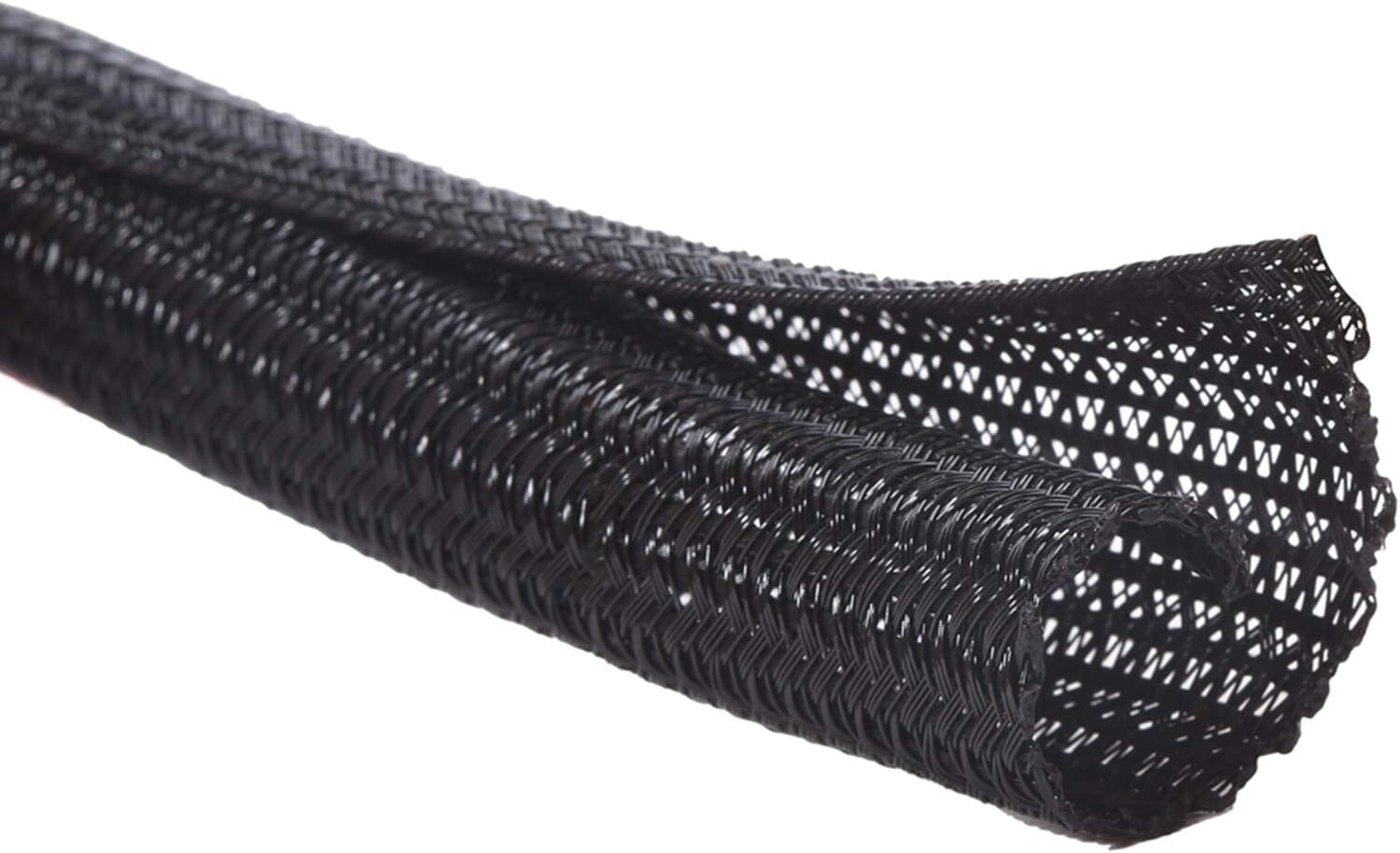 25ft - 1/2 inch Cord Protector Wire Loom Tubing Cable Sleeve Split Sleeving