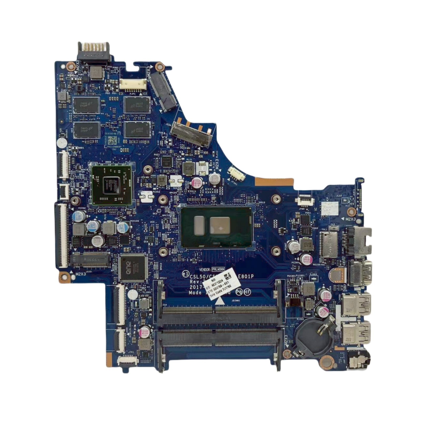 LA-E801P For HP Pavilion 15-BS Motherboard With i7-7500U R520 2G-GPU 924759-601