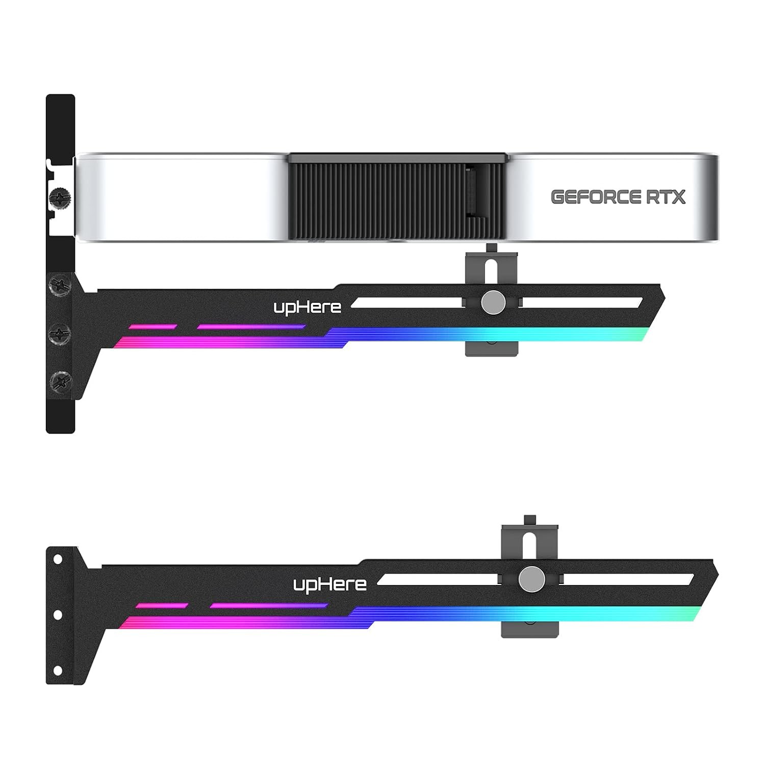 upHere 5V 3PIN Addressable RGB Graphics Card GPU Brace Support Video Card Sag Ho