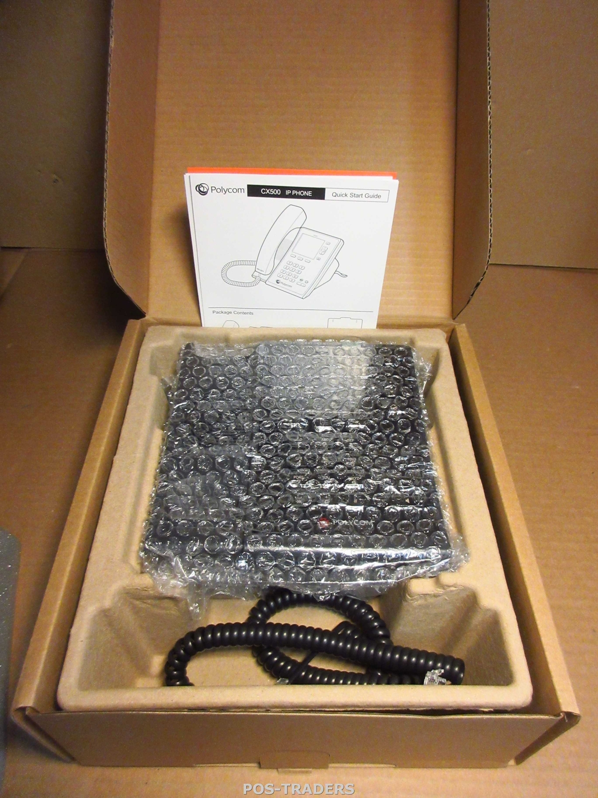 Polycom CX500 PoE IP VOIP Display Phone Lync 2200-44300-025 NEW NIB BOX