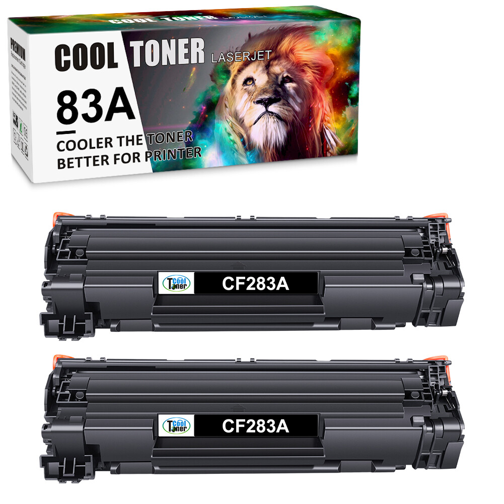 2PK 83A CF283A Toner Compatible With HP LaserJet Pro M202dw M127fw M125nw MFP