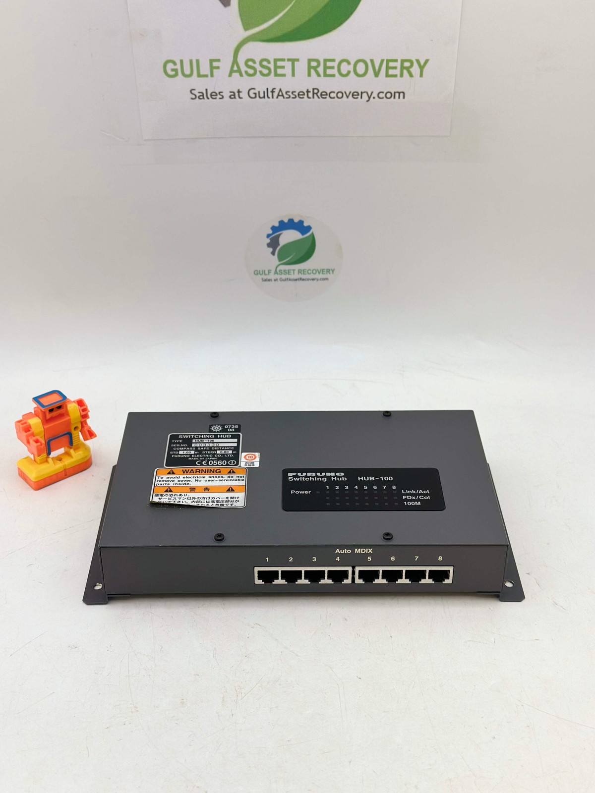 Furuno HUB-100 Ethernet Switching Hub (Used)