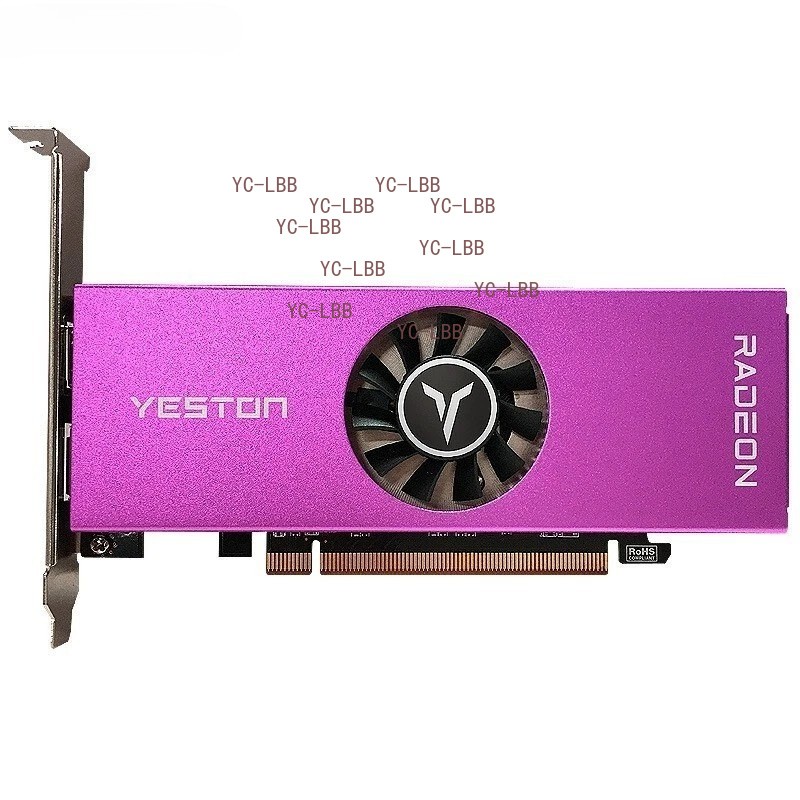 Yeston AMD Radeon RX 6400 4GB GDDR6 Low Profile Graphics Card - SFF, HTPC, PCIE