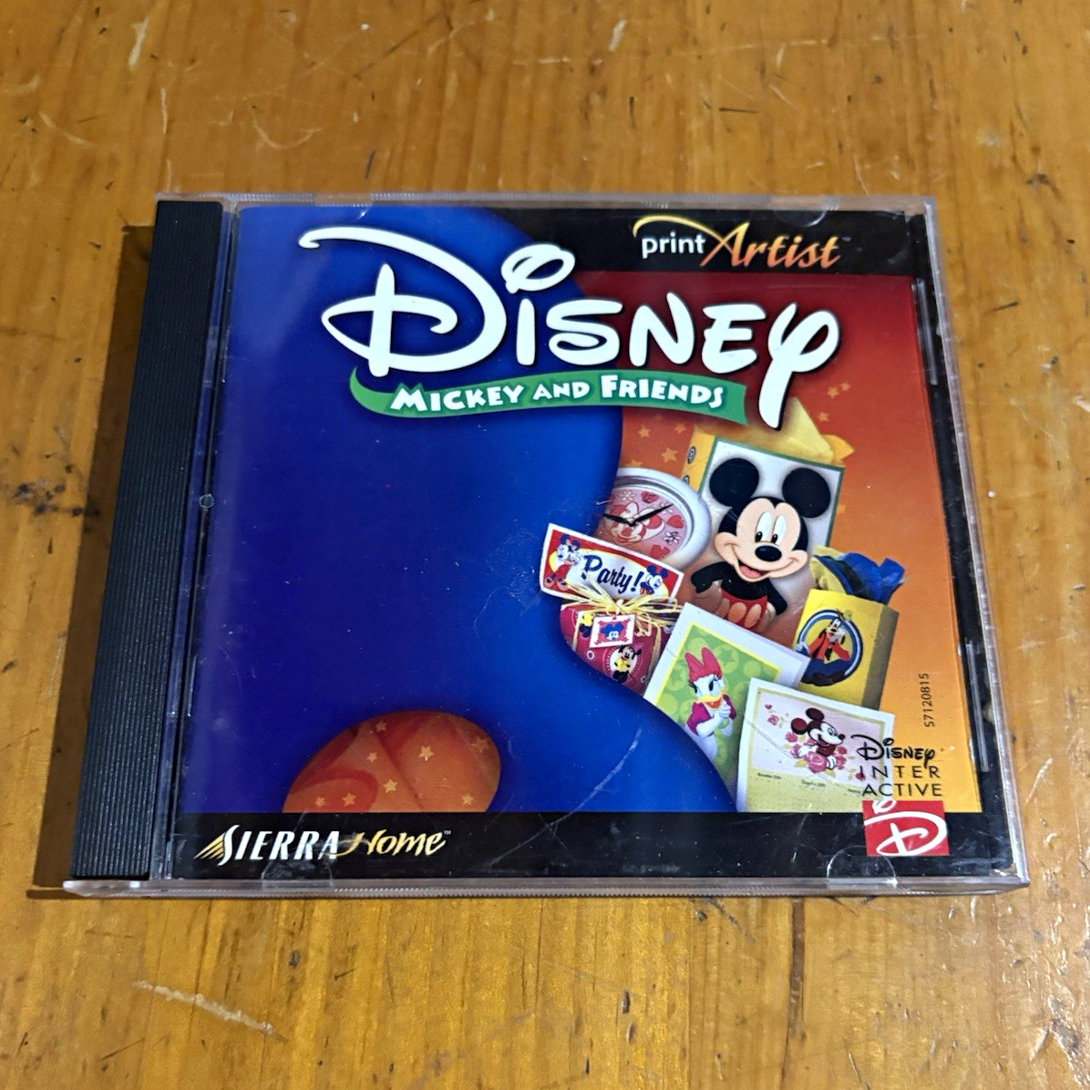 Disnry Print Artist Mickey and Friends CD-ROM Home Publishing