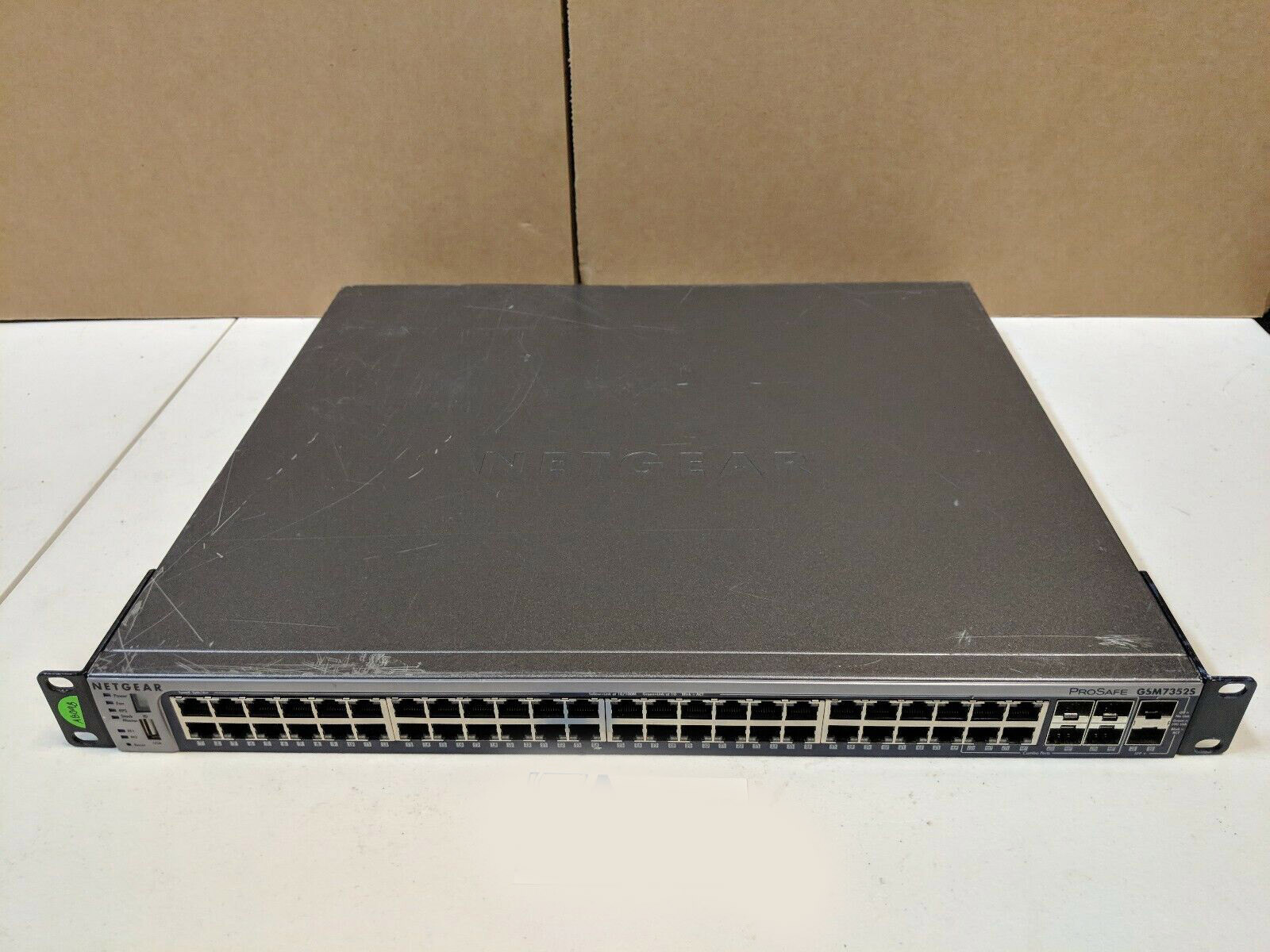 NETGEAR GSM7352S v2 ProSafe 48Ports Gigabit+ 2PORT 10G SFP