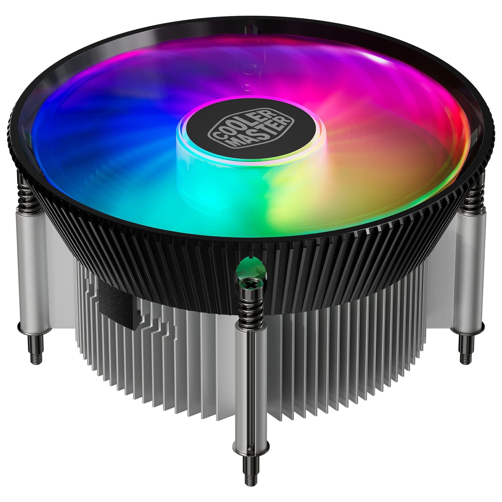 ARGB Low Profile CPU Cooler for Intel LGA1700 Quiet 120mm Fan Efficient Heat