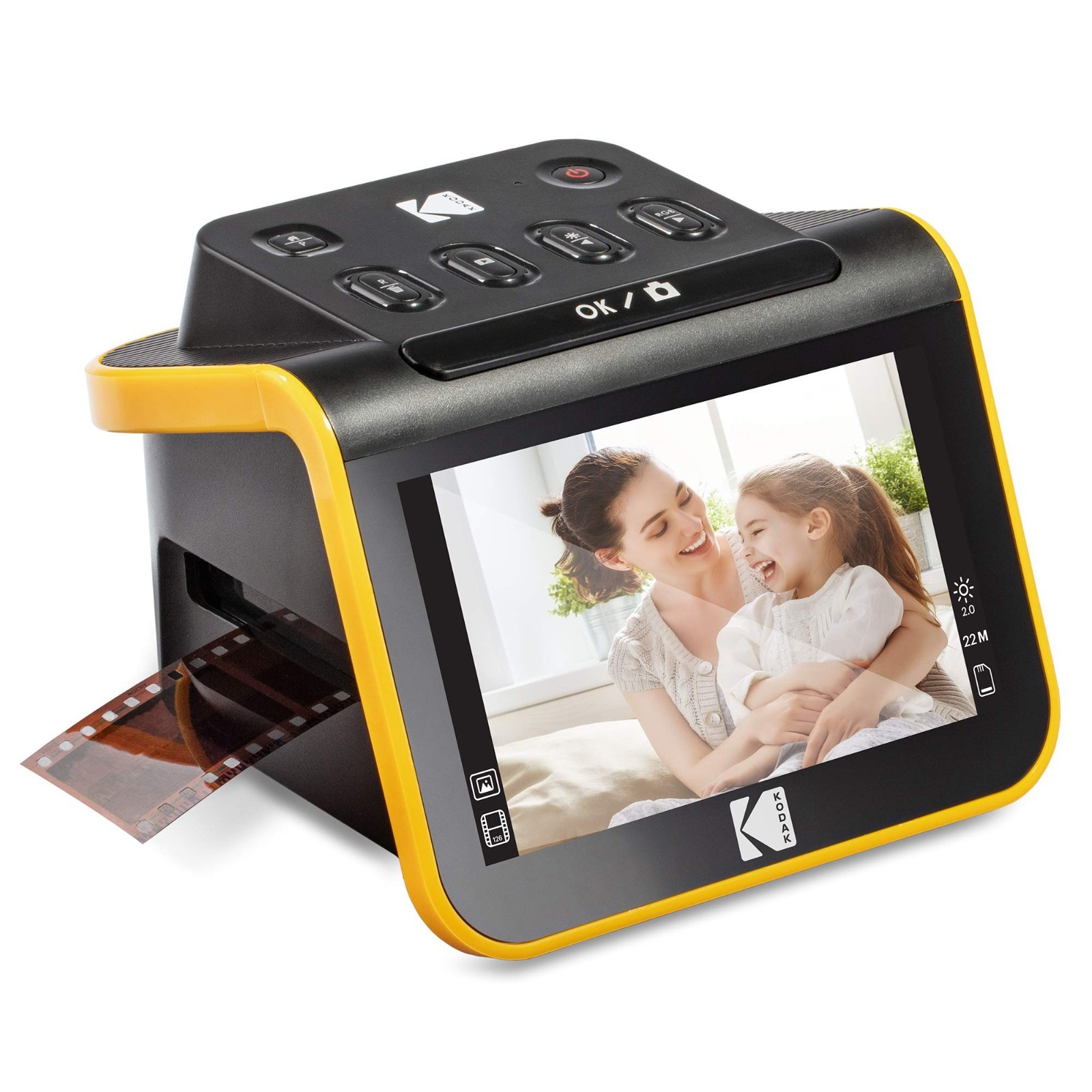 KODAK Slide N Scan 22MP Film & Slide Scanner 5in LCD 135/110/126mm HDMI USB
