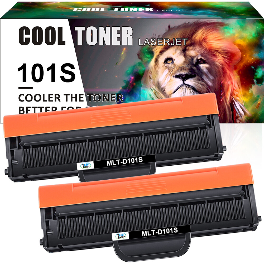 2PK For Samsung MLT-D101S Toner ML-2160 ML-2165W SCX-3405W SF760P SCX-3400 3406W