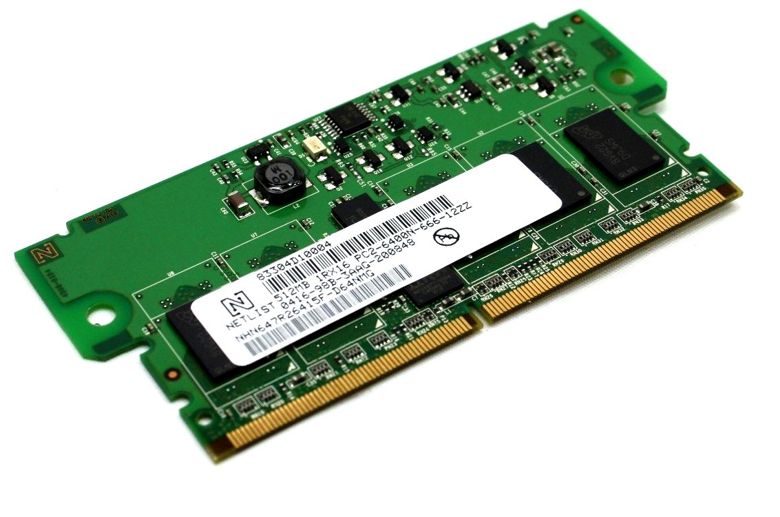 DELL PERC H700 512MB PC2-6400 MEMORY MODULE NETLIST P/N NHN647R26415F-D64NMG