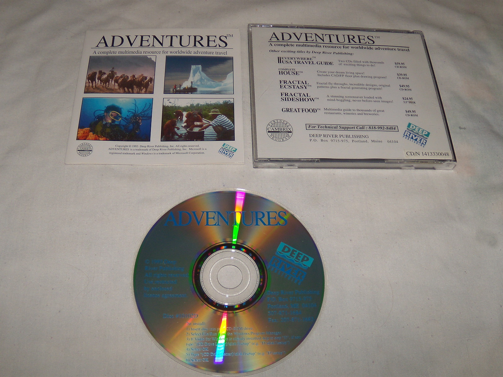 Adventures (PC, 1993) Program