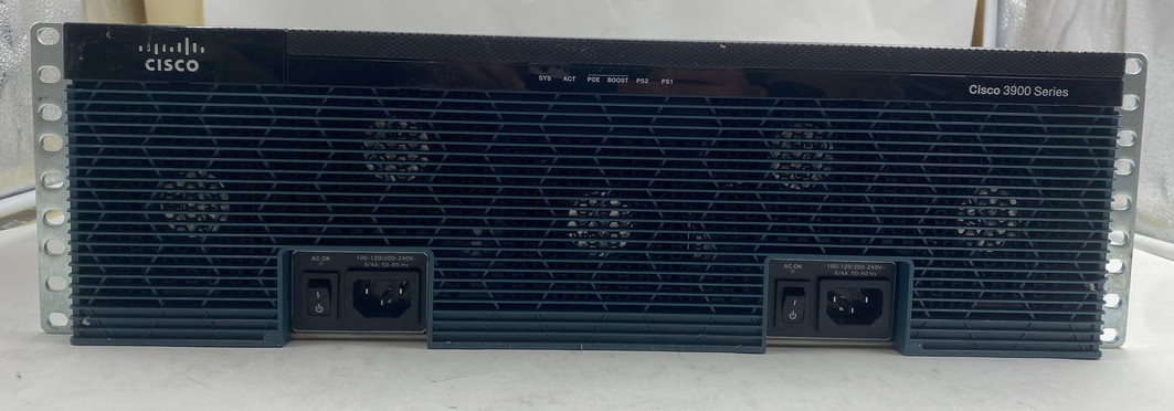 CISCO 3945 CISCO3945-CHASSIS V02 INTEGRATED SERVICES ROUTER 2* VWIC3-4MFT-T1E1