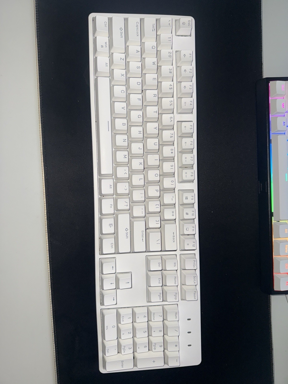 IROK FE87/104 RGB Mechanical Keyboard, Hot Swappable Gaming Keyboard, Customizab