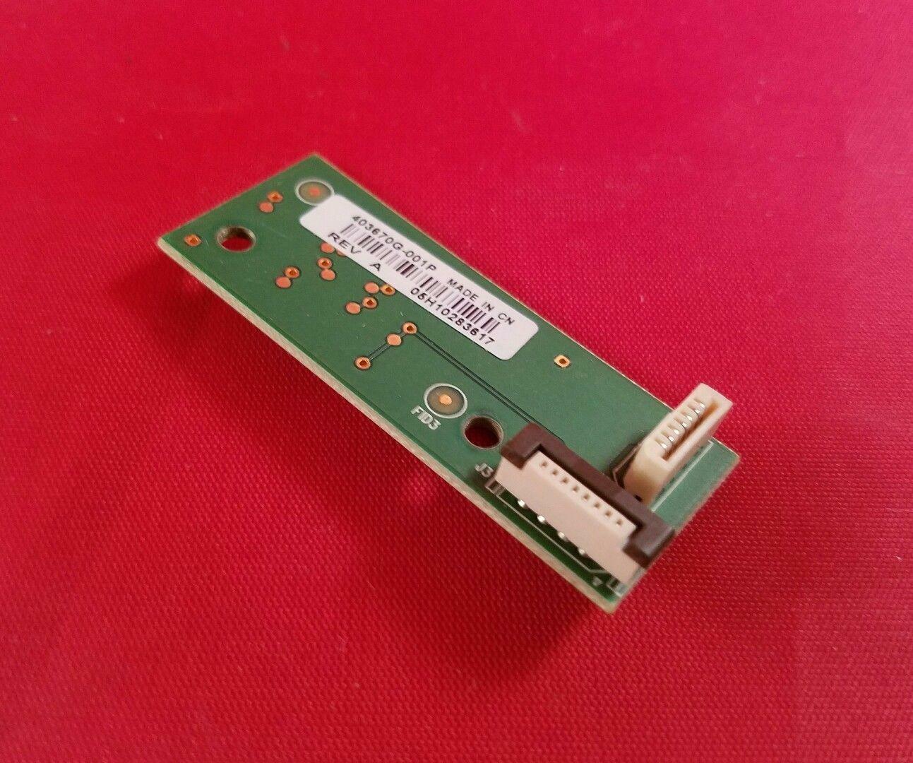 Zebra 403671G-001A Feed Button Switch Board ZP450 ZP500 ZP505 GK420d GX420d