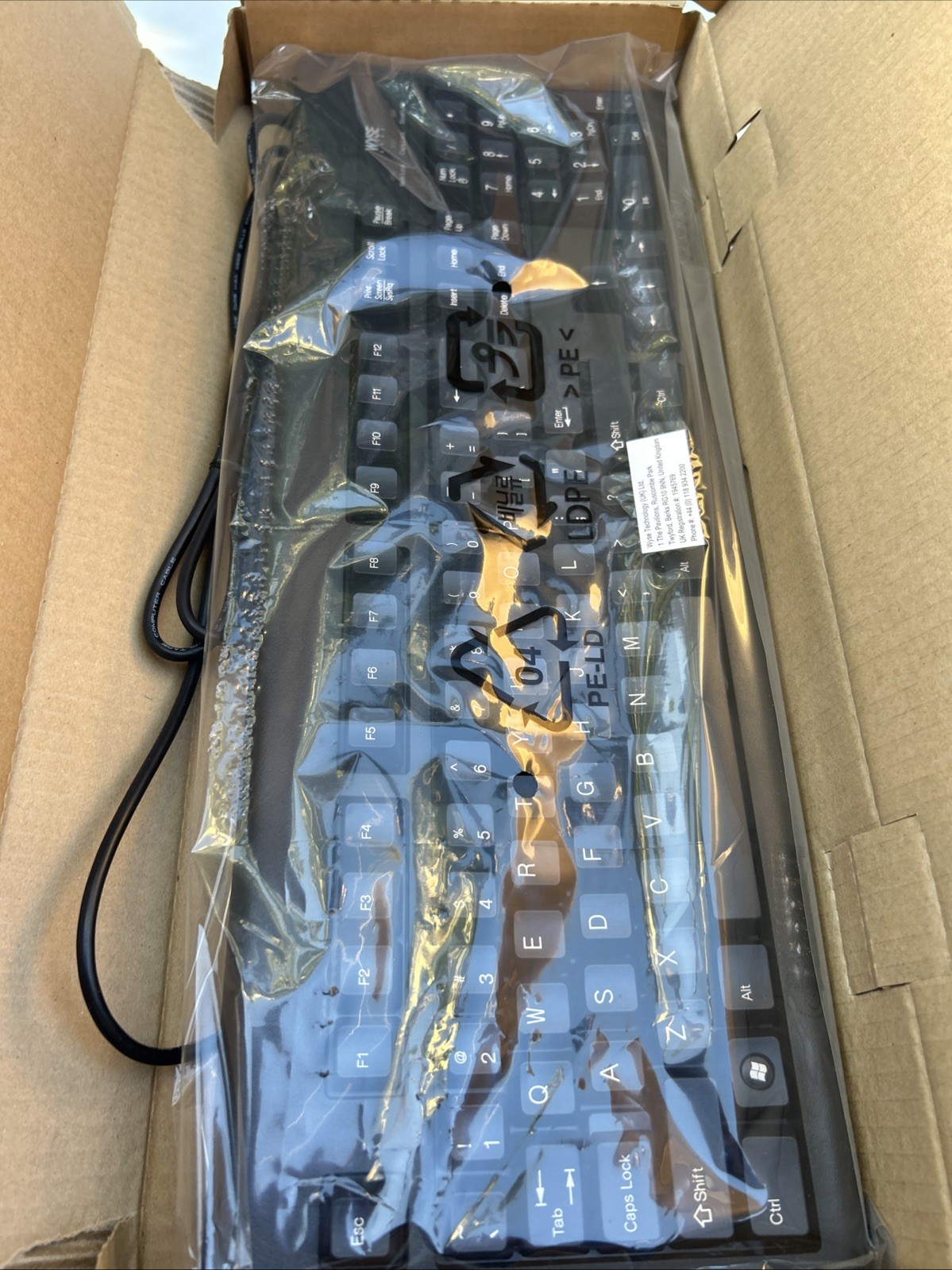 Wyse KB-3923 770413-01L Black Keyboard PS/2Opens