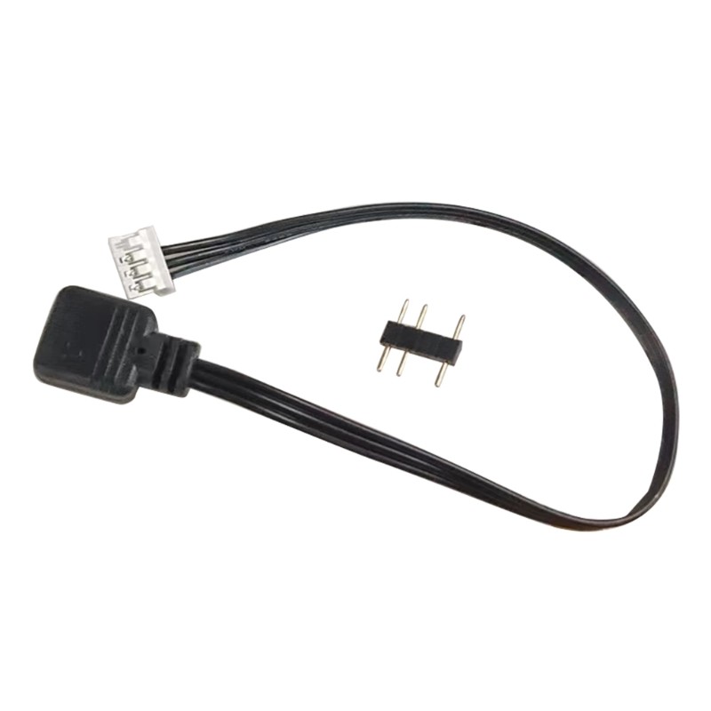 Small 4Pin/6Pin to 5V ARGB 3Pin Converter Cord Coolmoon Fan Controller Adaptor