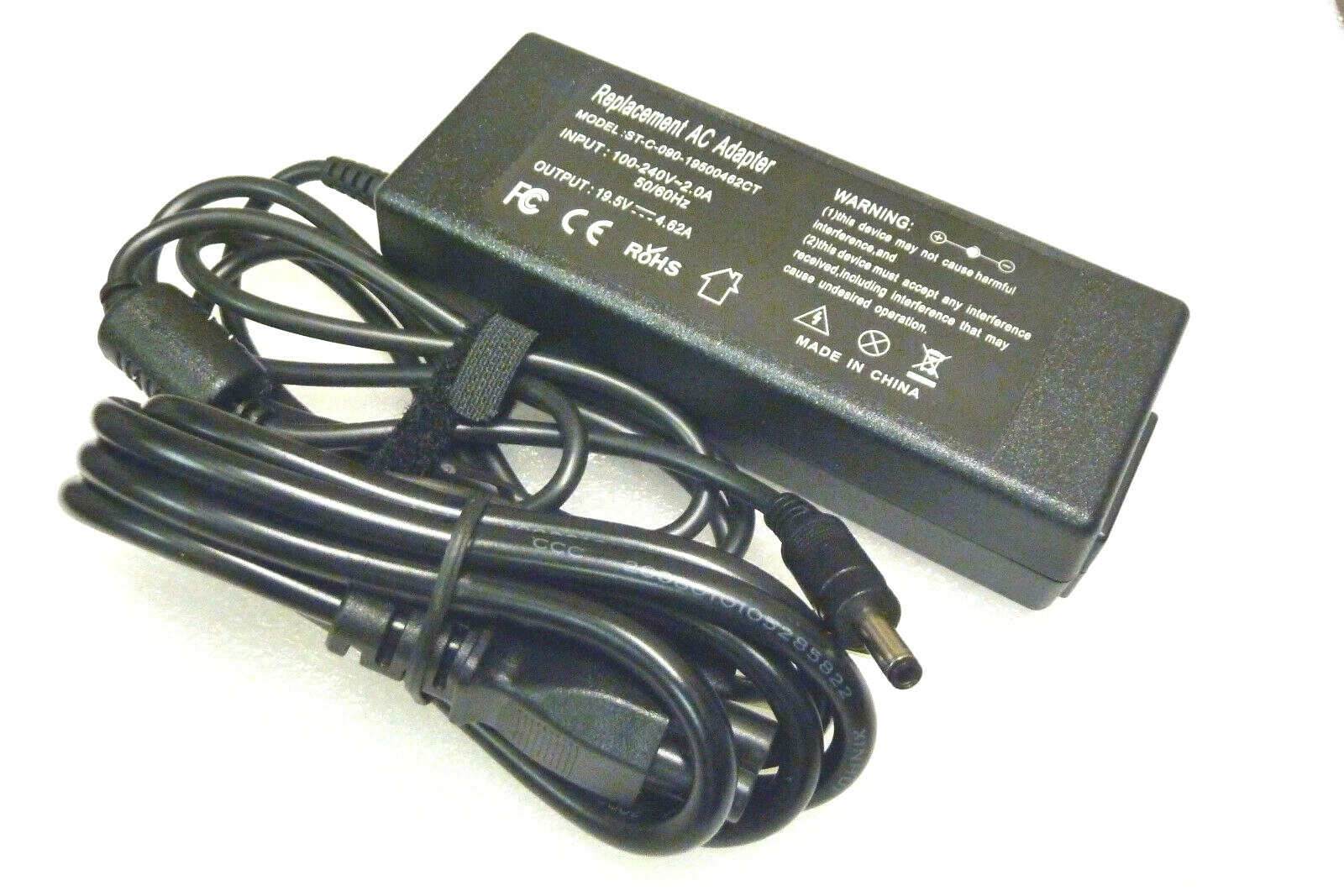 AC Adapter For HP ENVY 17-u275cl 17-u292cl 17-u294cl Laptop 90W Charger Cord