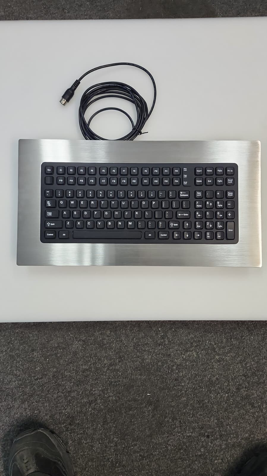 iKEY model PM-1000-STD Panel Mount Keyboard Texas Industrial Peripherals