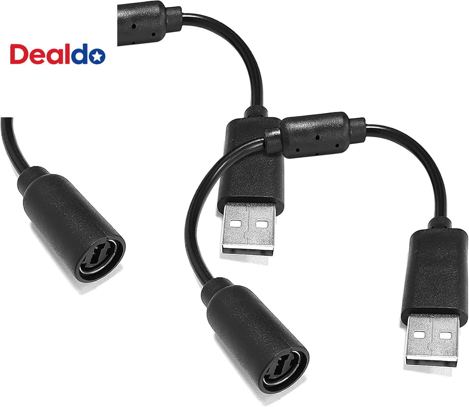 2 PCS Replacement Dongle USB Breakaway Cables, Wired Controller Brake Away Cable