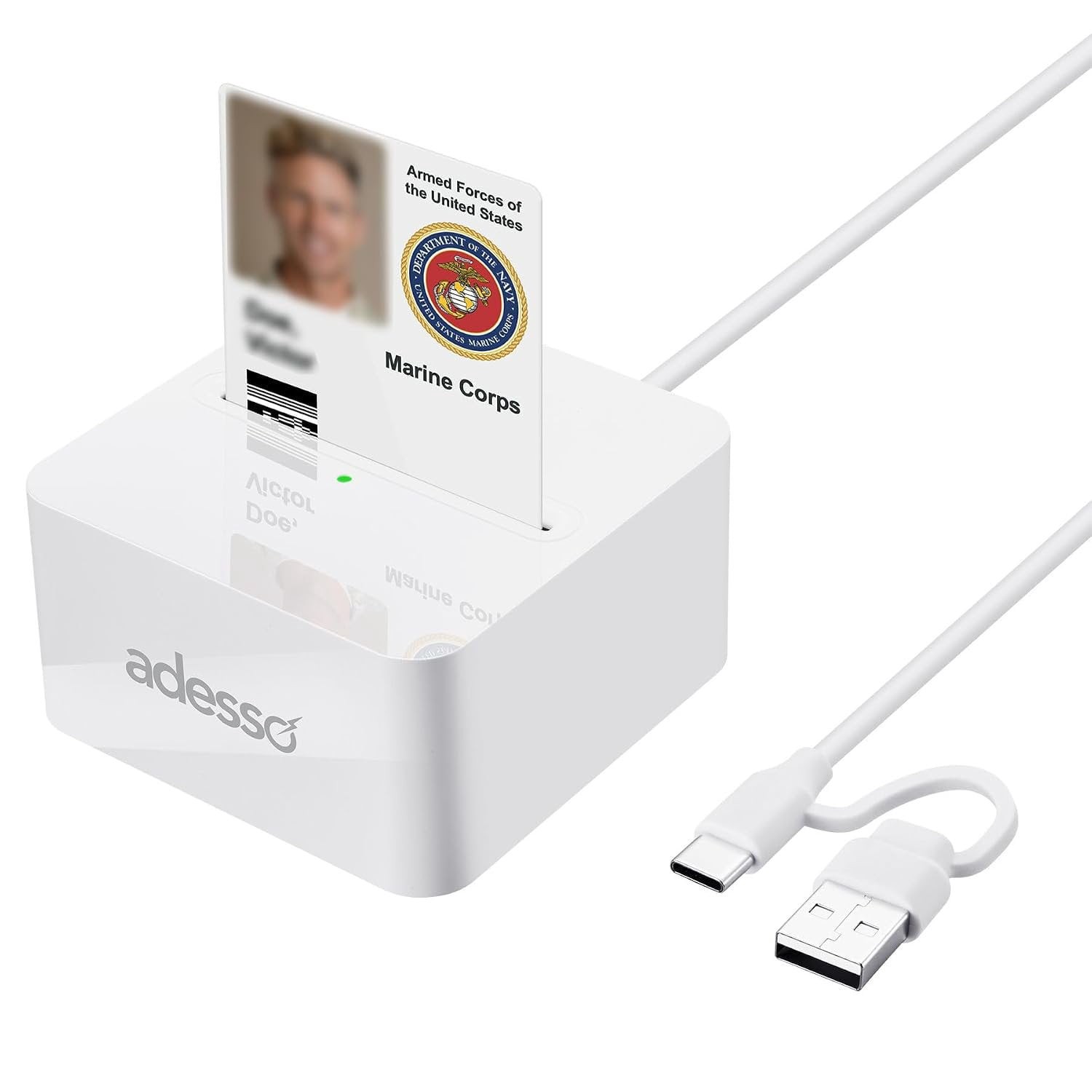 Adesso Desktop Smart Carder Reader (SCR500)