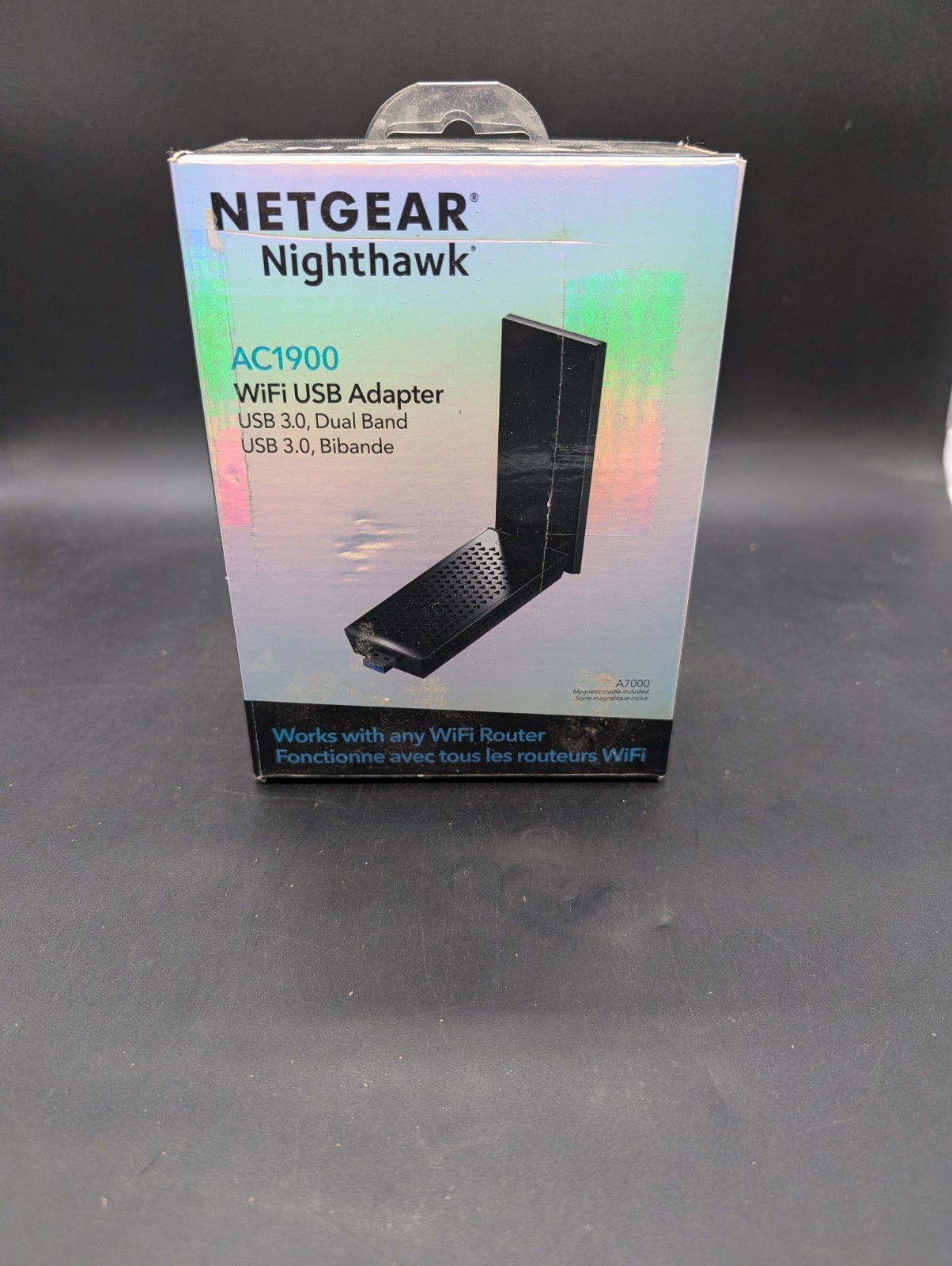 Netgear A7000 Nighthawk AC1900 WiFi USB Adapter A7000-10000S