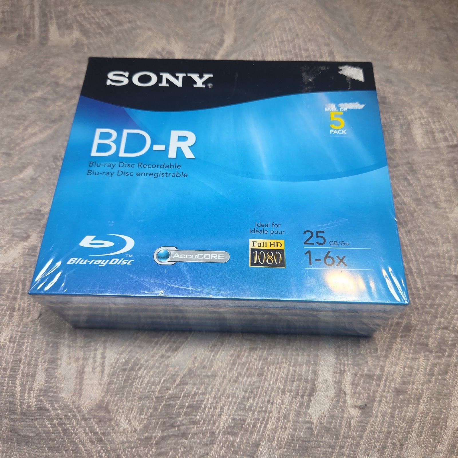 Sony BD-R 25GB Blu-ray Recordable Discs
