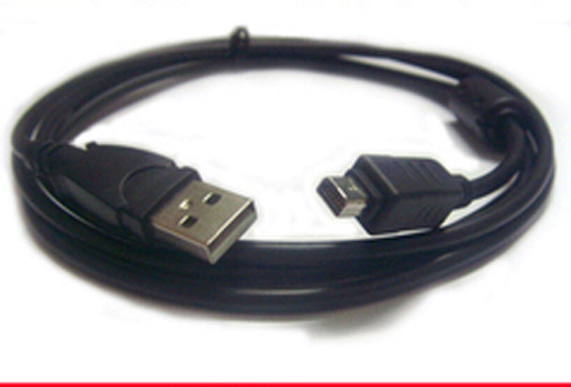 12PIN Power Cord  for Olympus Camera CB-USB5 CB-USB6 E-P1 EP1 E-PL2 Cable