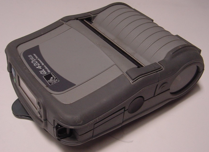ZEBRA QL 420 PLUS THERMAL LASER PRINTER WITH BATTERY - NO POWER CORD