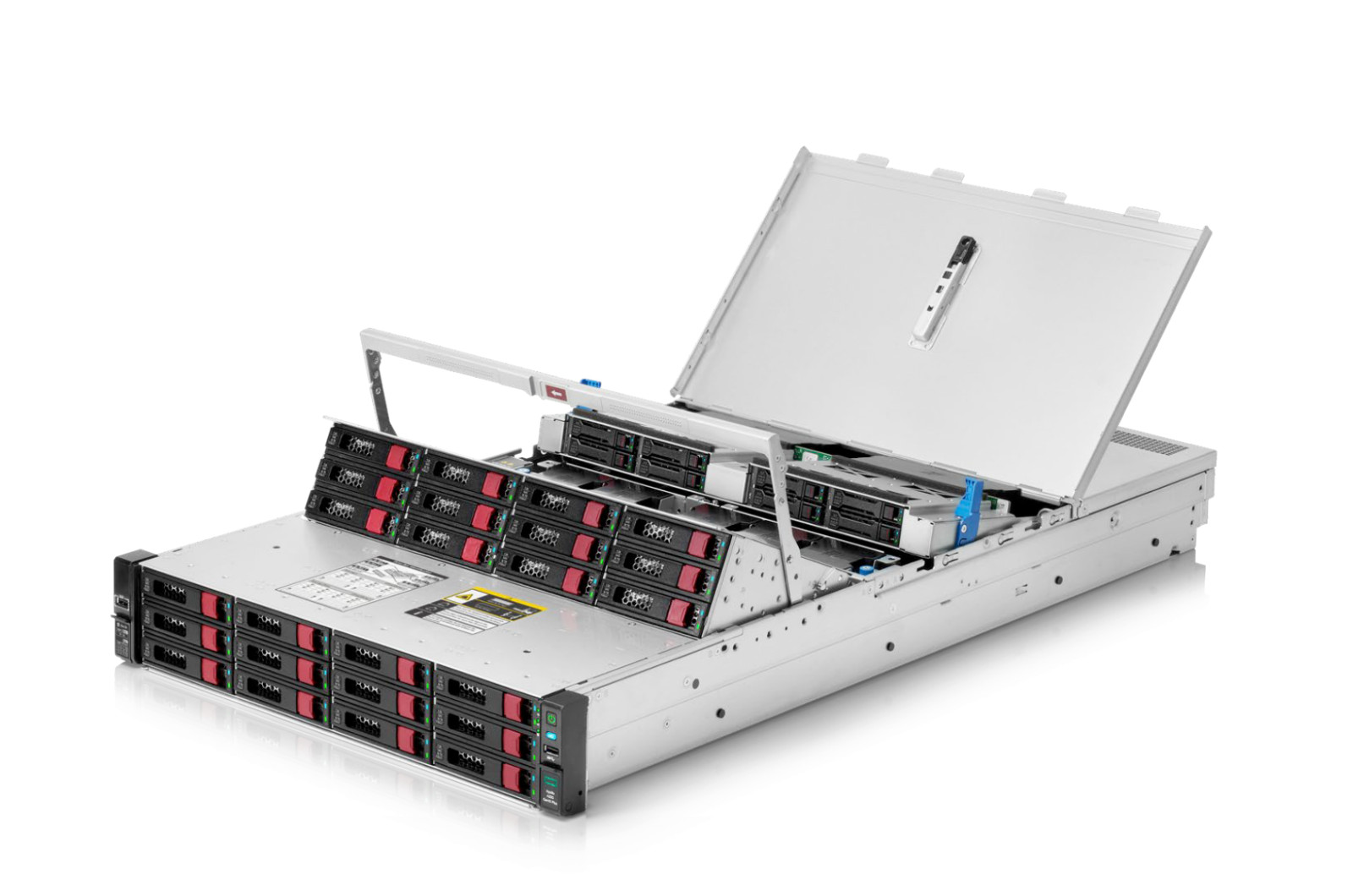 HPE Apollo 4200 Gen10 Plus 24LFF SATA/SAS LP+8SFF BC NVMe TAA CTO Server 2x Xeon