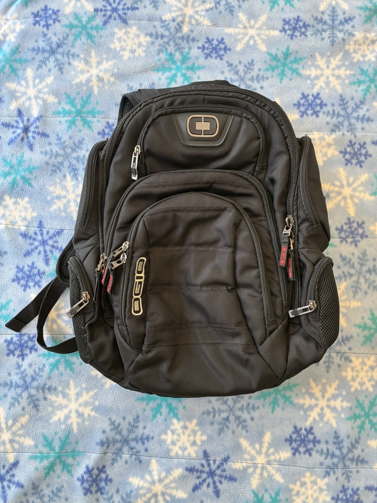OGIO Gambit Backpack Graphite Fits 17" Laptop Computer School Work Bag Beautiful