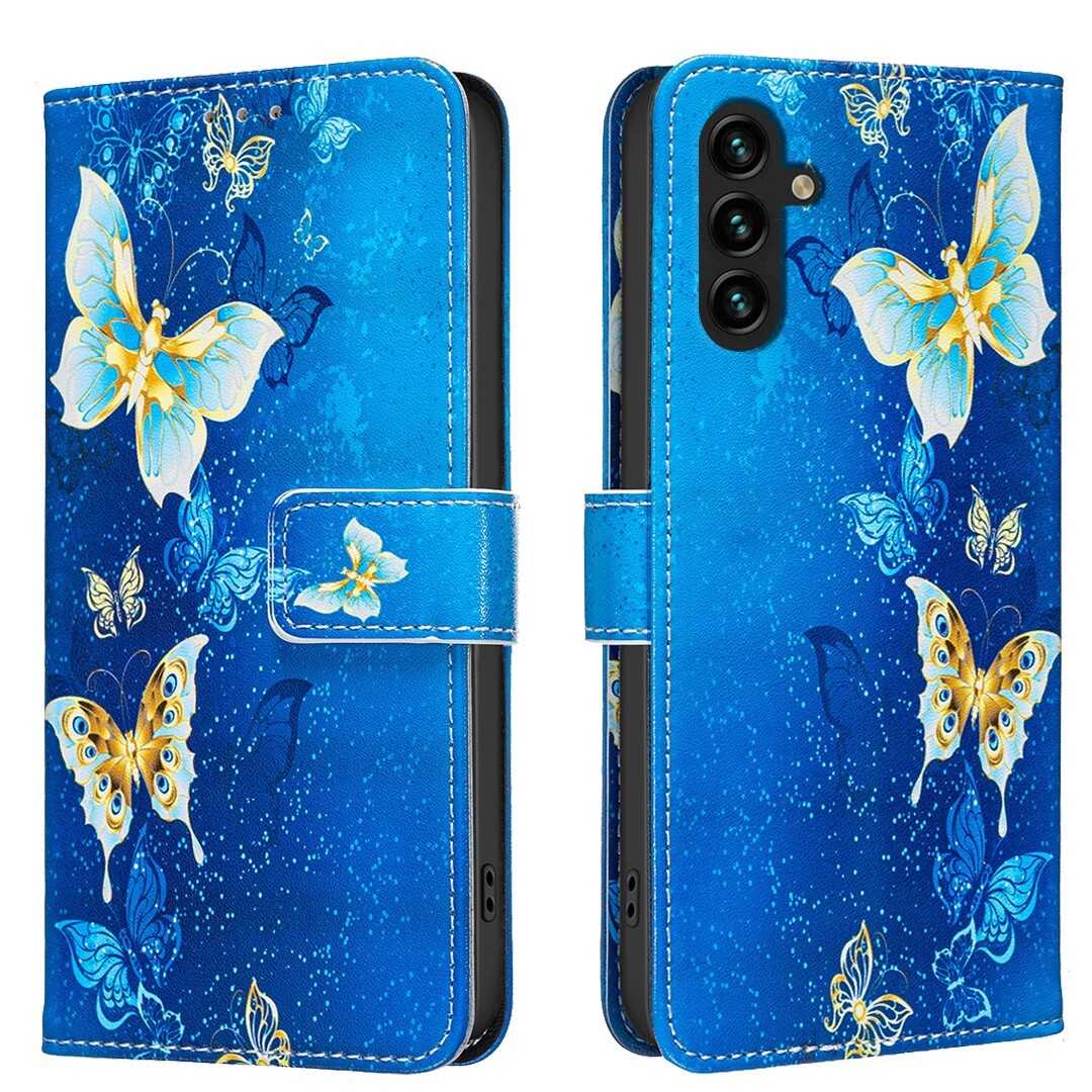 Luxury Flower Butterfly Wallet Cover Case For A56 A26 A36 A15 A14 A06 A55 A05S 