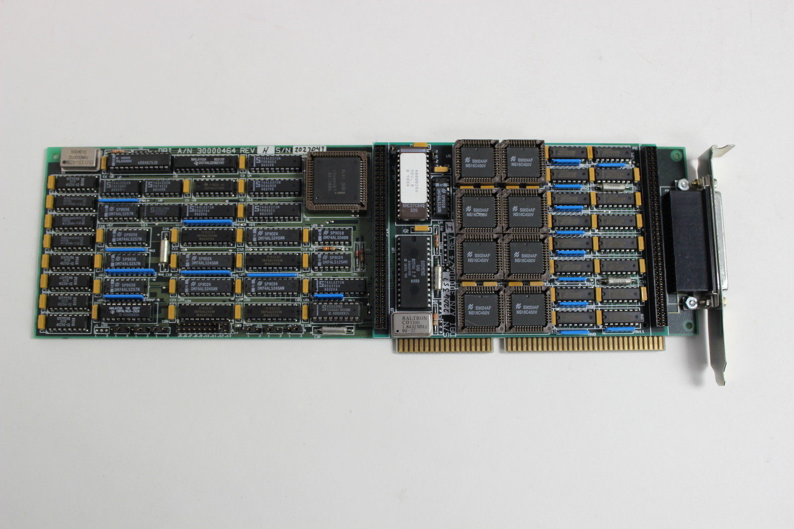 DIGI 70000196 COM/8I ISA ADAPTER 30000462 WITH 8 PORT DAUGHTERBOARD 30000474