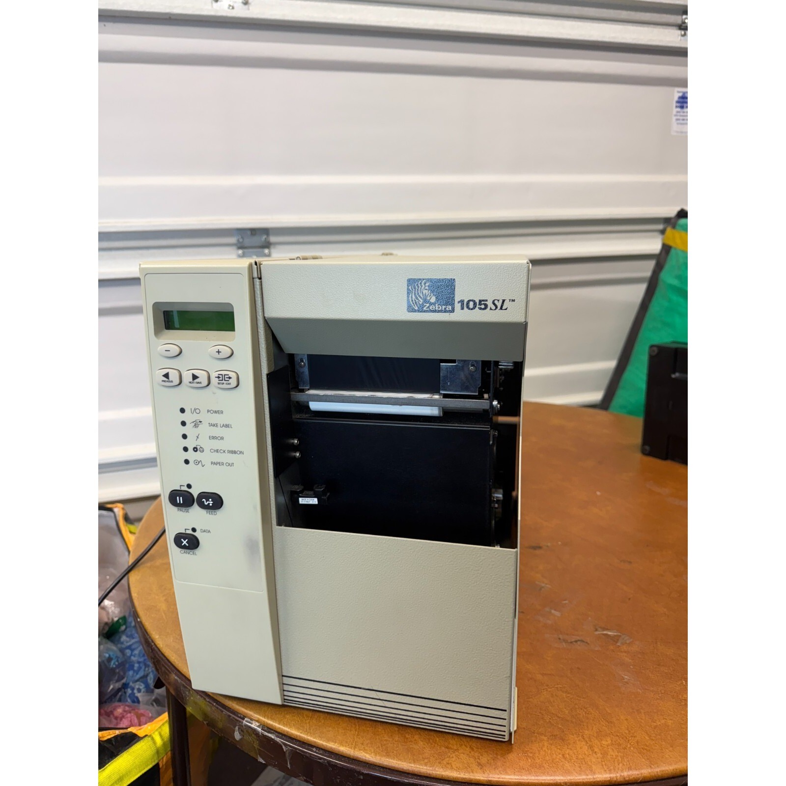 Zebra 105SL Transfer Direct Thermal Industrial Serial Parallel Label Printer