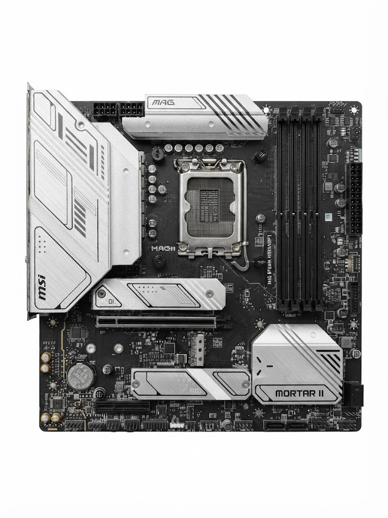 MSI MAG B760M MORTAR WIFI II Motherboard, LGA1700, DDR5, Wi-Fi 6E, Intel B760