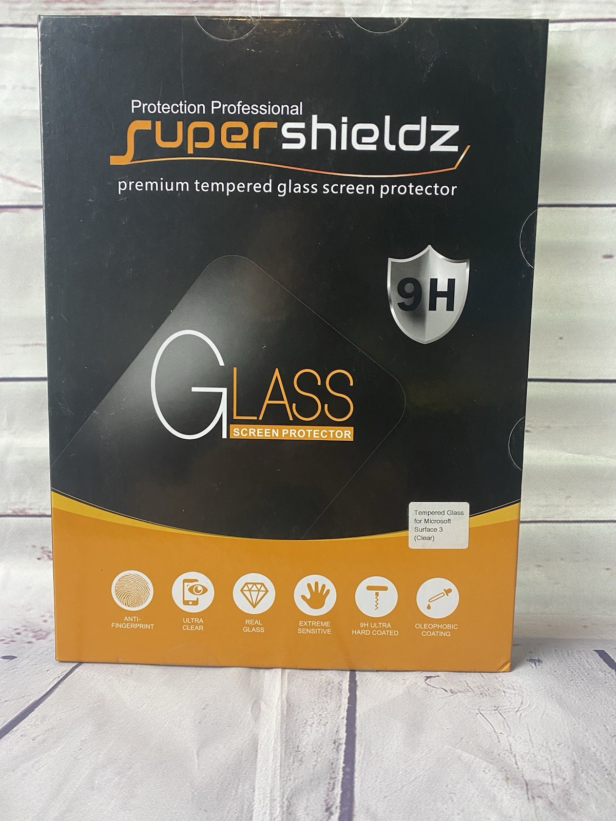 Super Shields Premium Tempered Glass Screen Protector for Microsoft Surface 3