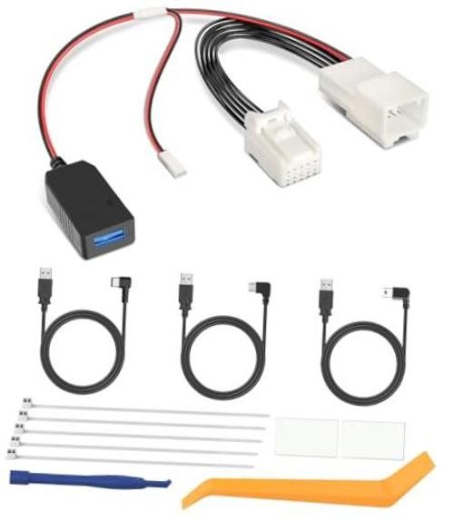 DashCam Power Adapter,(10P TypeB) Compatible with Select Toyota and Lexus