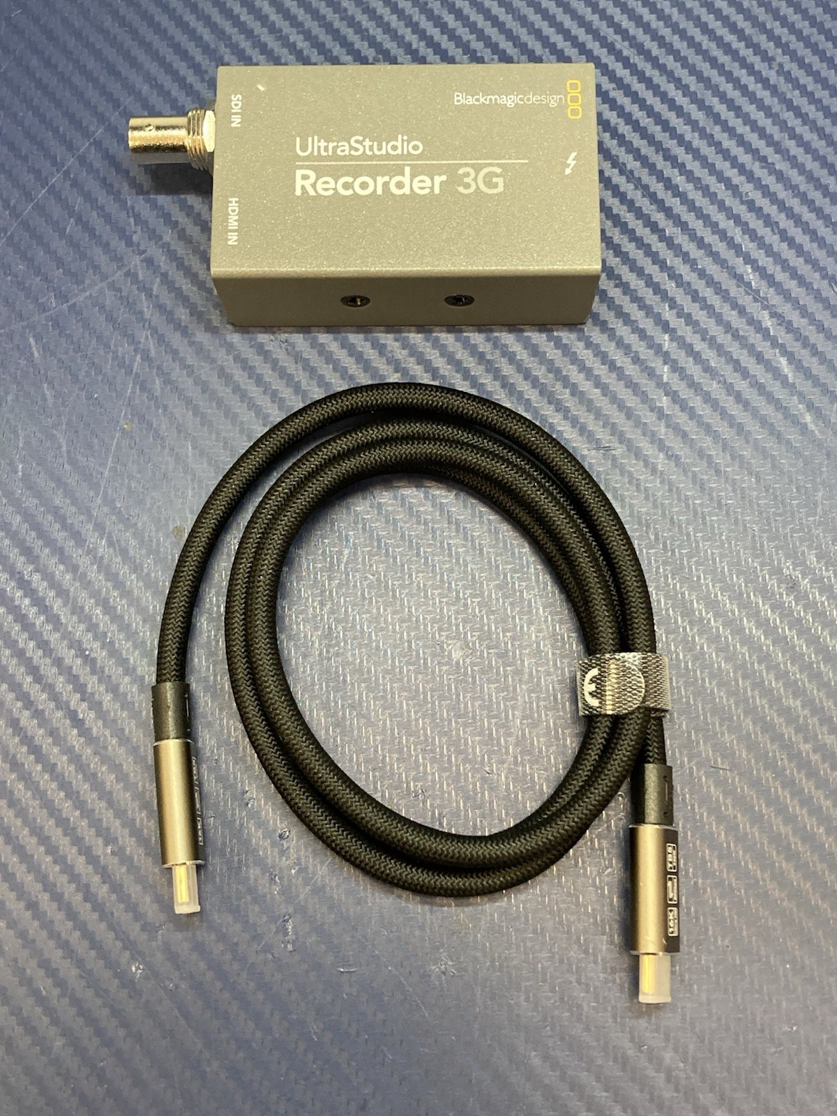 Blackmagic Design UltraStudio Recorder 3G HDMI SDI Thunderbolt 3 Capture Device