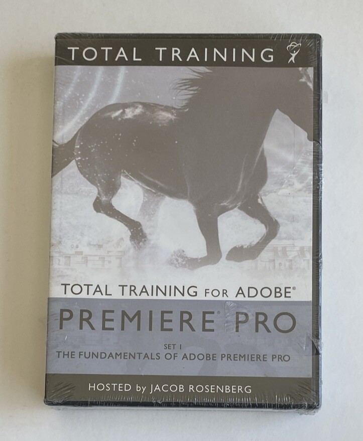 Total Training For Adobe Premier Pro Set 1 (DVD/DVD-ROM, 2003)