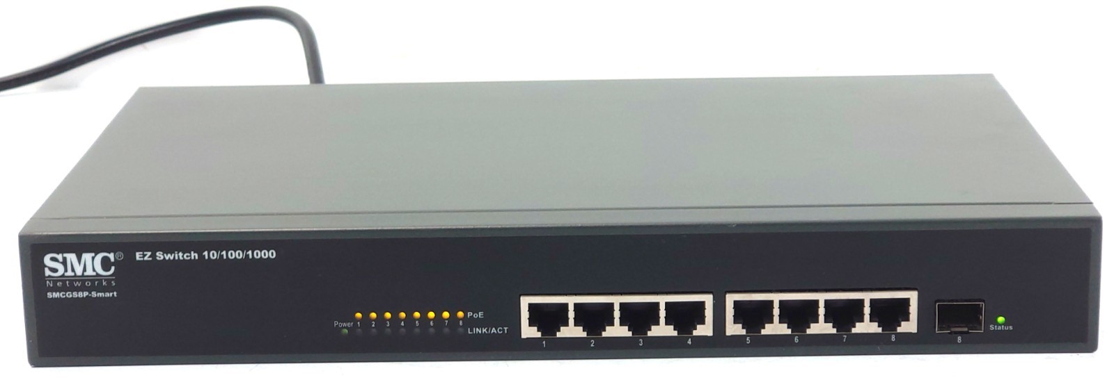 SMC Networks SMCGS8P-Smart EZ Switch 8-Port Gigabit PoE