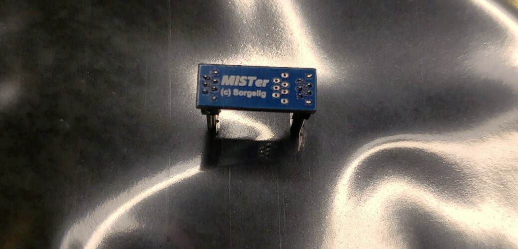 Mister FPGA Micro USB Bridge BLUE PCB