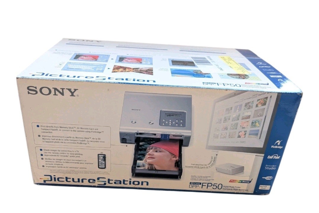 Sony Picture Station DPP-FP50 Digital Photo Printer - "used", in original box