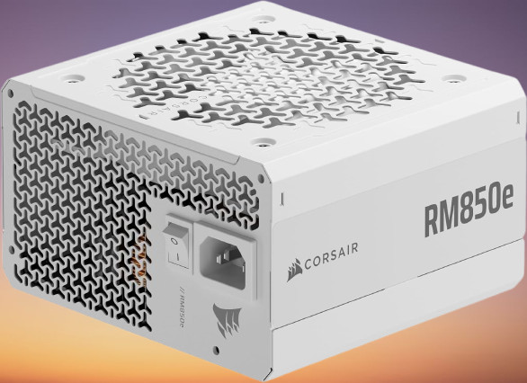 Corsair RM850e 850W ATX3.1 PCIe5.1 Fully Modular Gold PSU White
