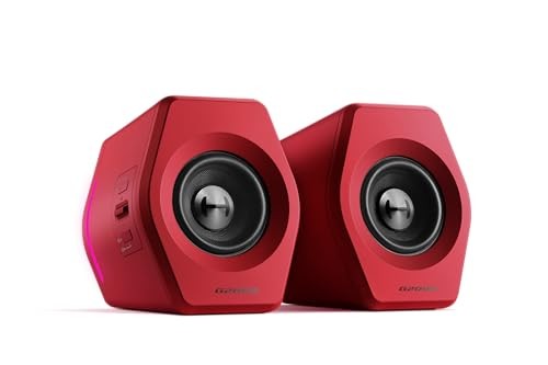 Edifier G2000 32W Gaming Speakers Bluetooth USB RGB Red G2000-RD R87241556