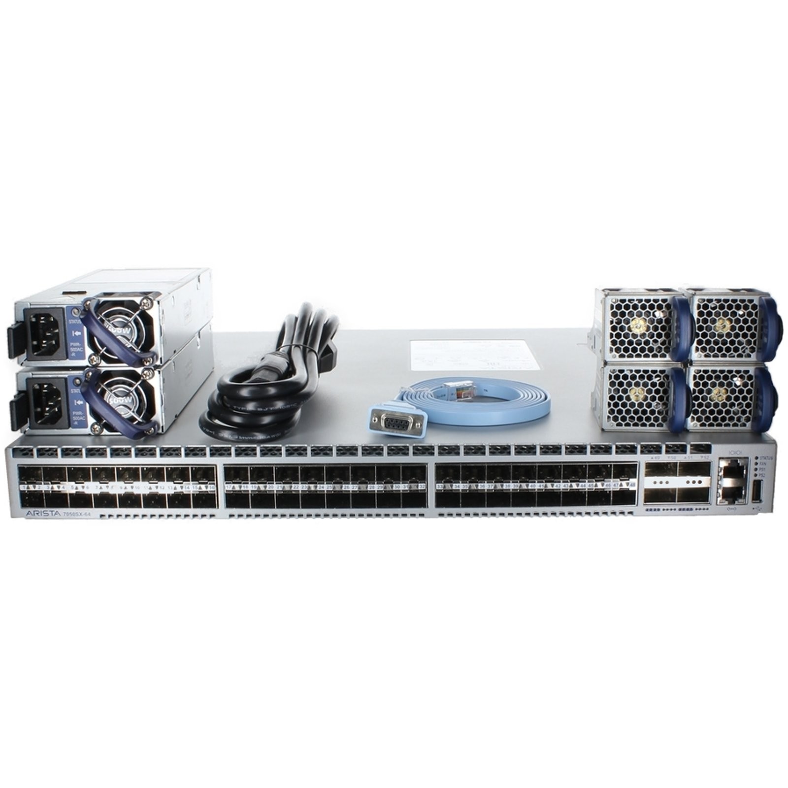 Arista DCS-7050SX-64-R 48P 10GbE SFP+ 4P 40GbE QSFP+ RA Switch