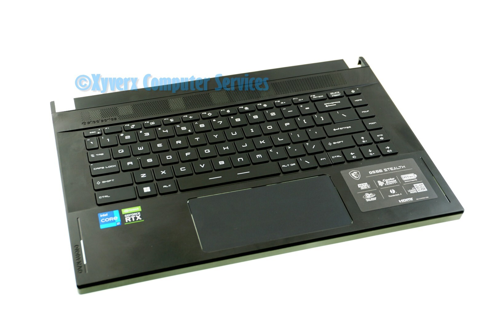 3076V4C212 GENUINE MSI TOP COVER GS66 MS-16V4 (GRADE B)(READ)(FC24)