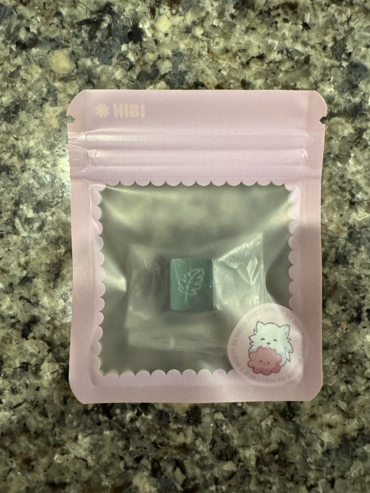 Hibi GMK botanical R2 Artisan Keycap - Leaf