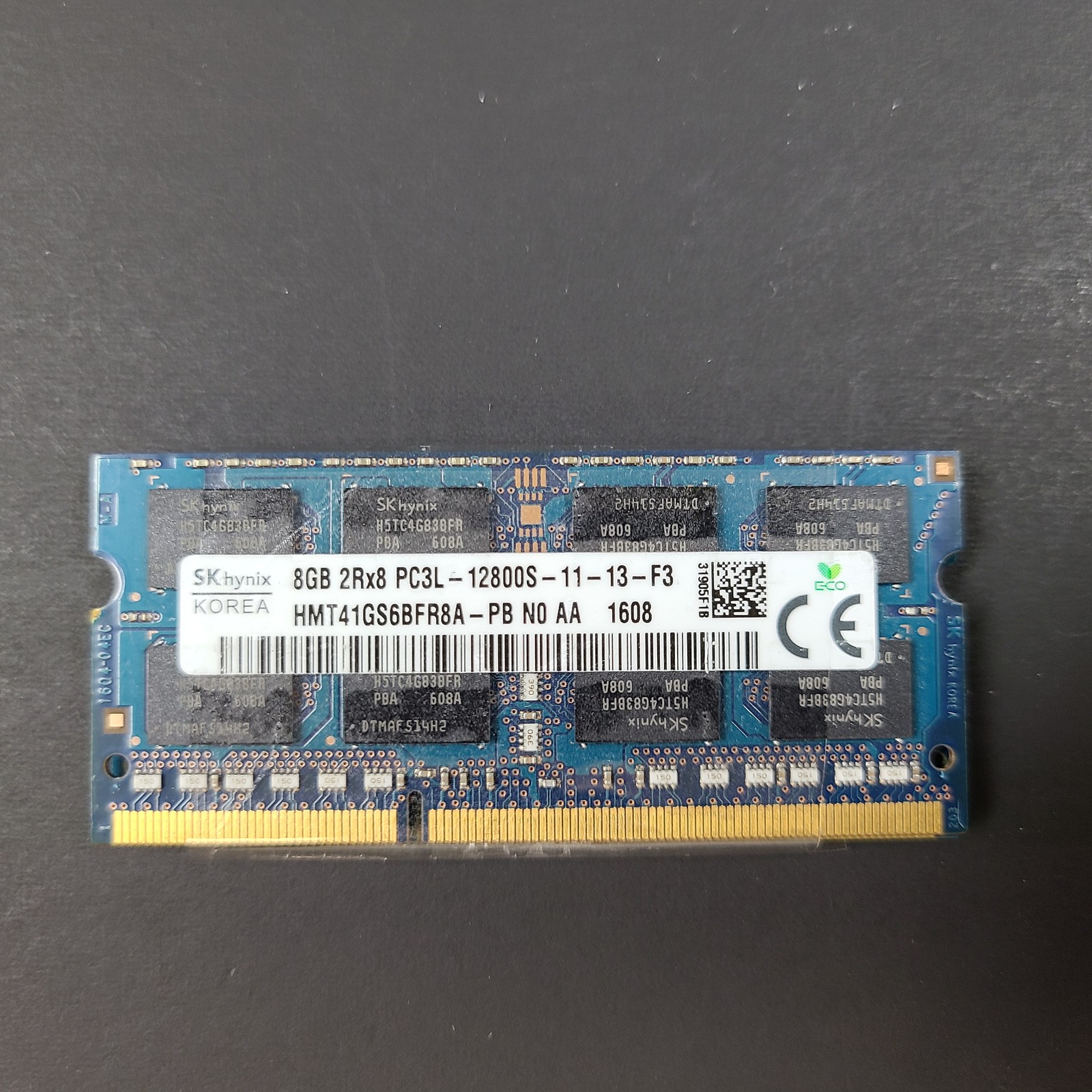2 × 8GB (Total 16GB) LOT 2 Rx8 MEMORY RAM PC3L SK Hynix Korea DDR3 SDRAM