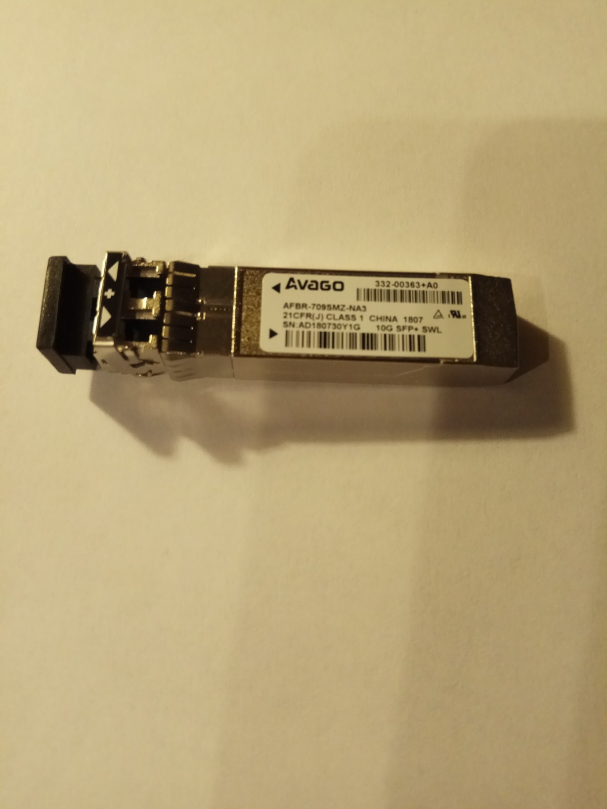 New  NetApp X6589-R6 SFP+ Optical 10GB Shortwave Transceiver AFBR-709SMZ-NA3